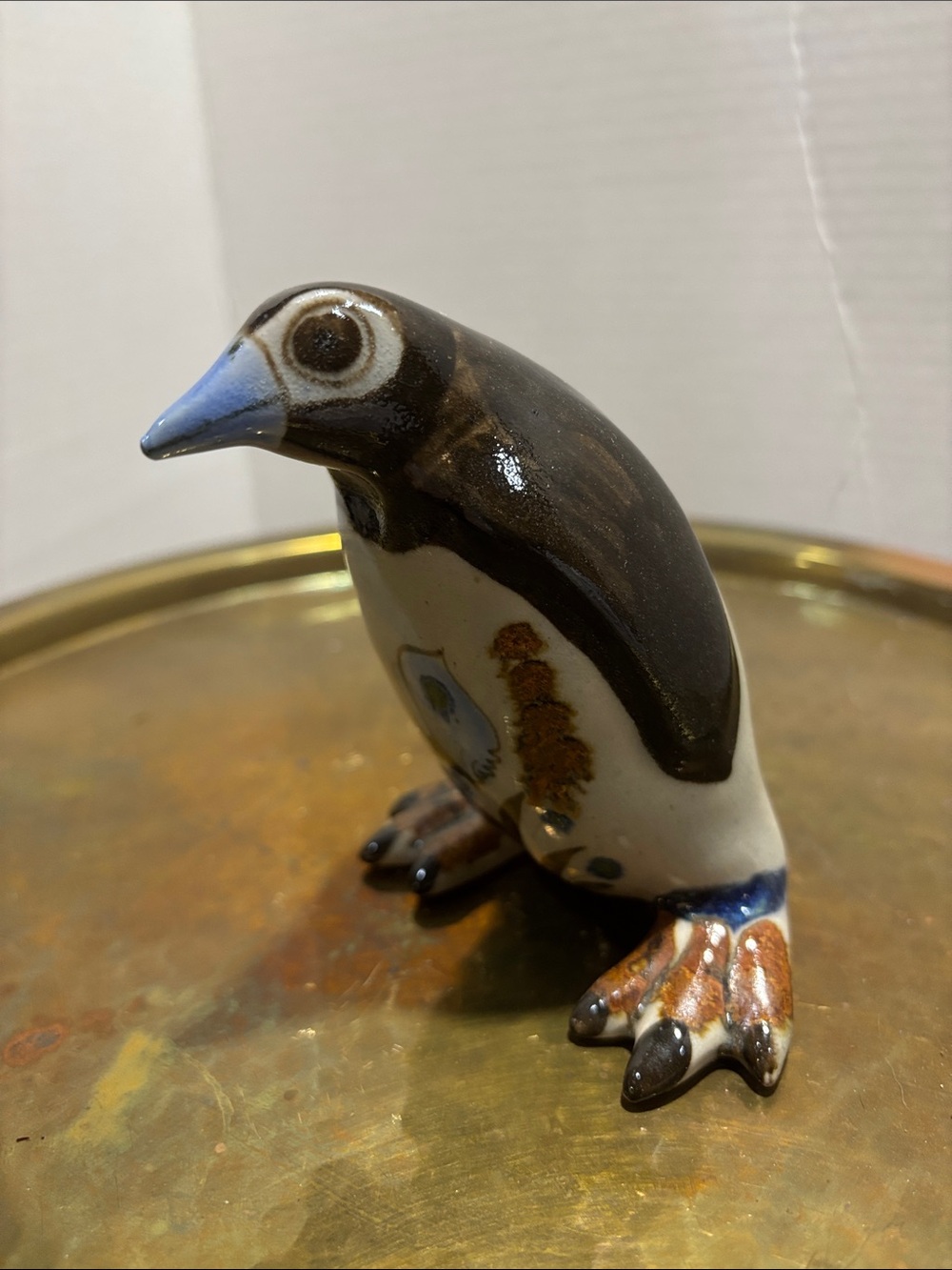 Mexican Tonala Penguin Figure